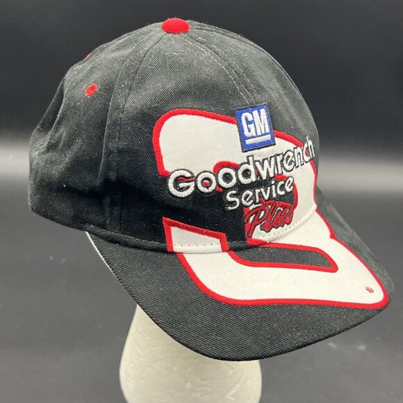 Vintage 90s Dale Earnhardt Goodwrench #3 SnapBack Hat Chase Authentics - Picture 5 of 9